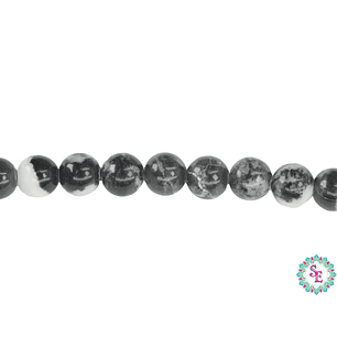 PIEDRA NATURAL LISA  # 6M ZEBRA JASPER