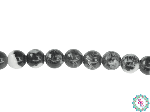 PIEDRA NATURAL LISA  # 6M ZEBRA JASPER