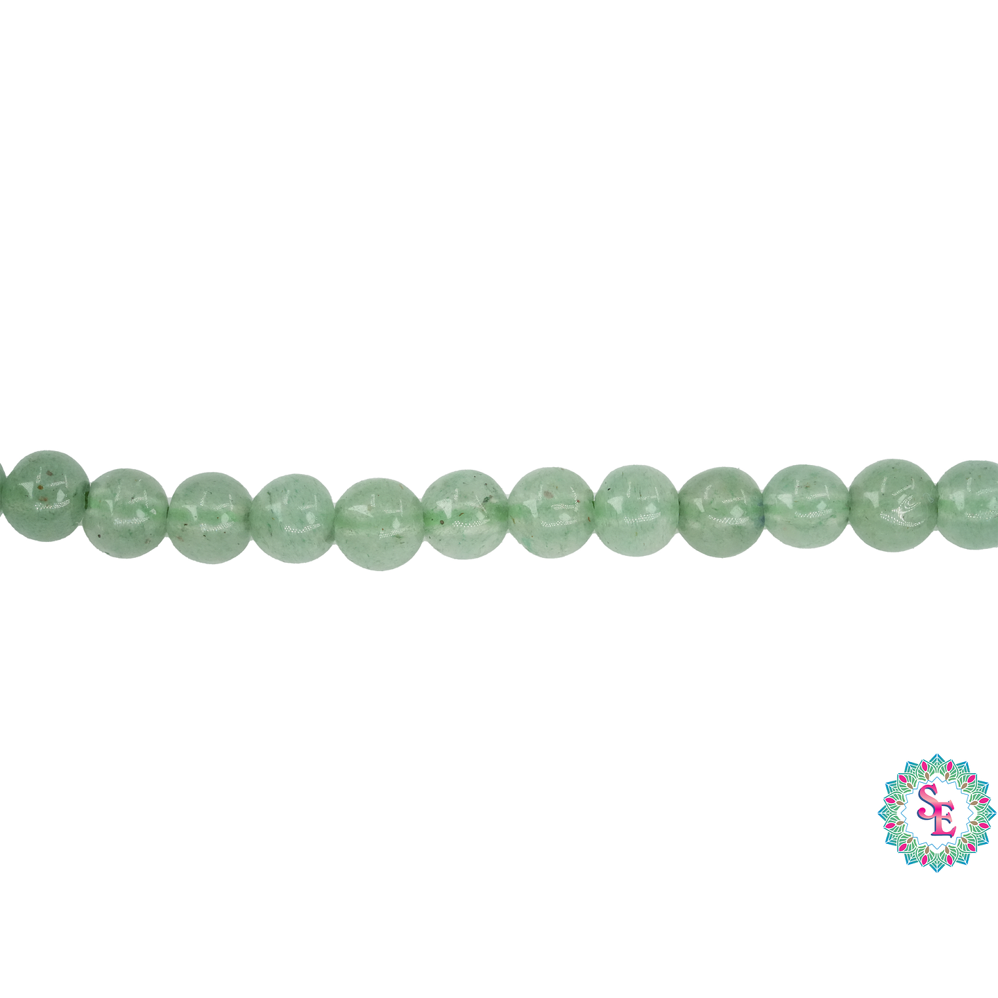 SARTA DE PIEDRA NATURAL LISA # 4MM AVENTURINA 1