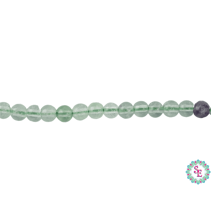 PIEDRA NATURAL LISA # 4MM  FLUORITA  1