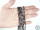 PIEDRA NATURAL LISA#4M OBSIDIANA COPO DE NIEVE  - Miniatura 2