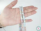 PIEDRA NATURAL DONA 6*8MM JASPER ARCOIRIS - Miniatura 2