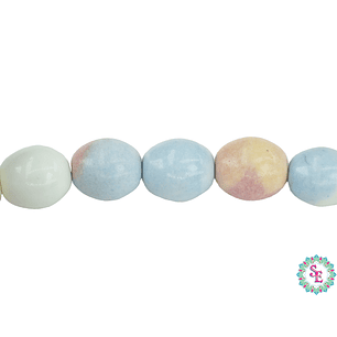 PIEDRA NATURAL OVALO 8*10M JASPER ARCOIRIS