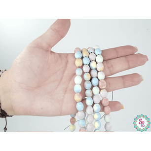 PIEDRA NATURAL OVALO 8*10M JASPER ARCOIRIS