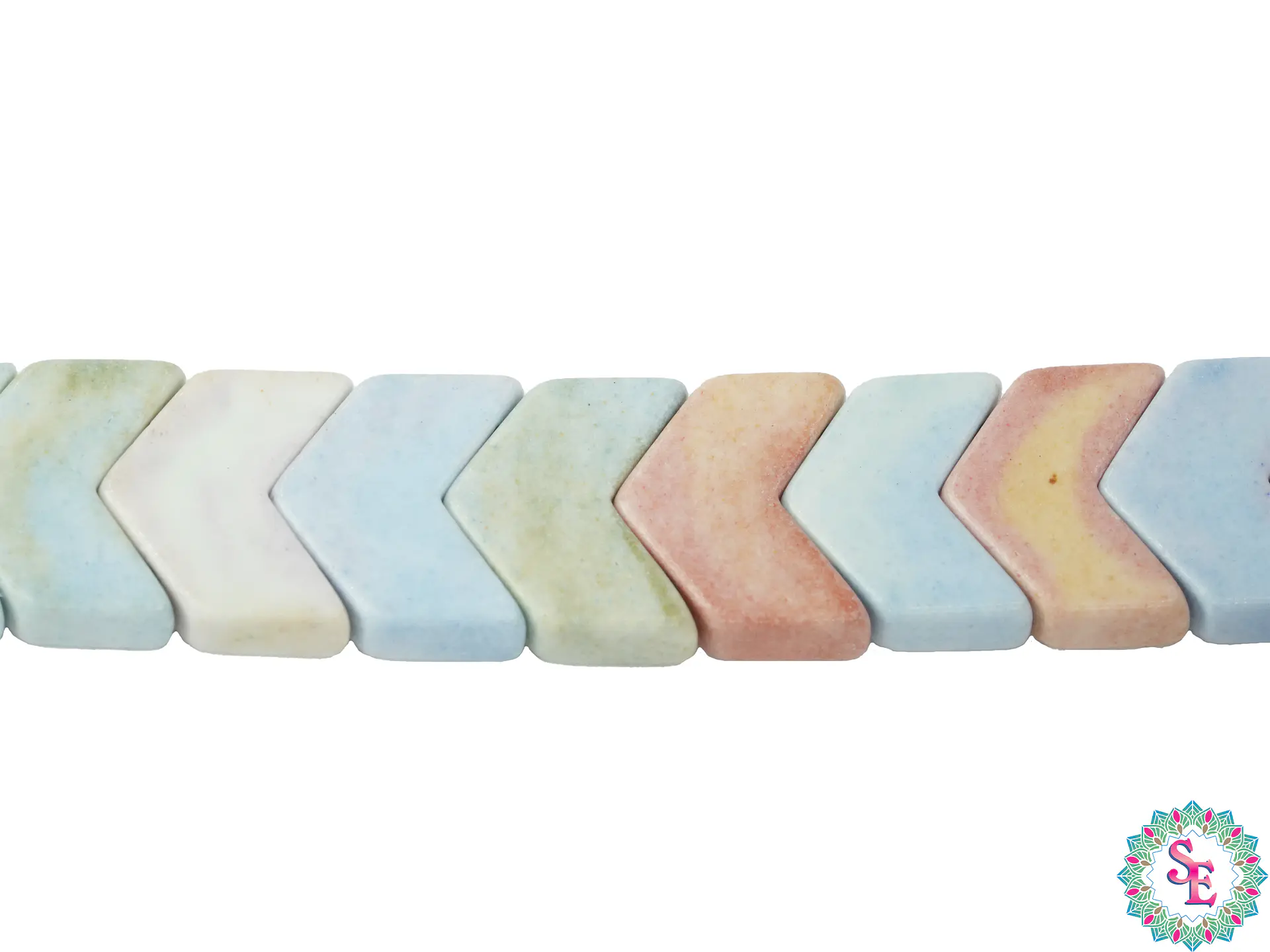 PIEDRA NATURAL ESPIGA 11*9M JASPER ARCOIRIS 1