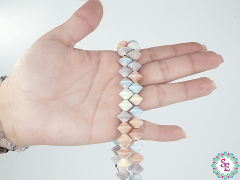 PIEDRA NATURAL ROMBO 8*10M JASPER ARCOIRIS