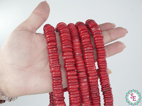 PIEDRA NATURAL CORAL  PLANA  12-4MM 