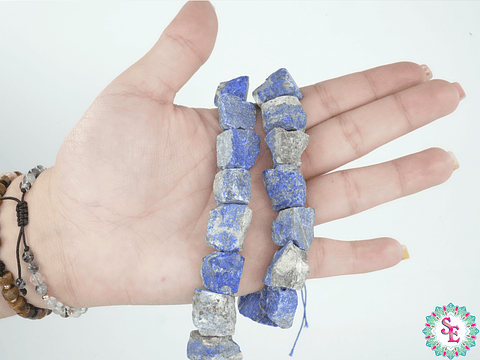 PIEDRA NATURAL DRUSA MEDIANA LAPIZLASURI 17*14MM