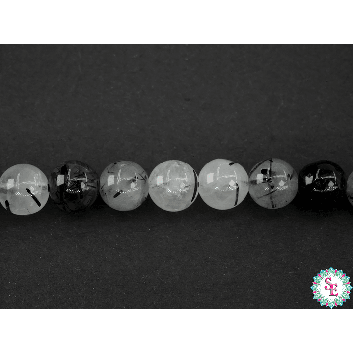 PIEDRA NATURAL LISA  # 6MM TURMALINA 1