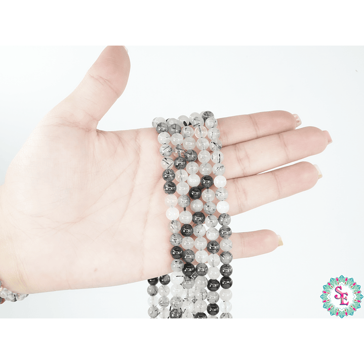 PIEDRA NATURAL LISA  # 6MM TURMALINA 2