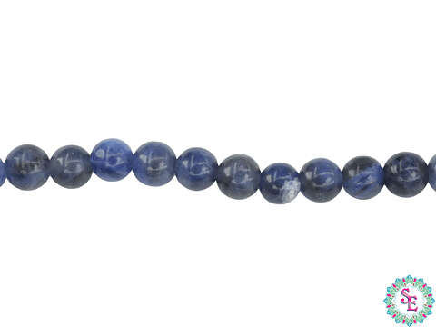 PIEDRA NATURAL LISA 4MM SODALITA 