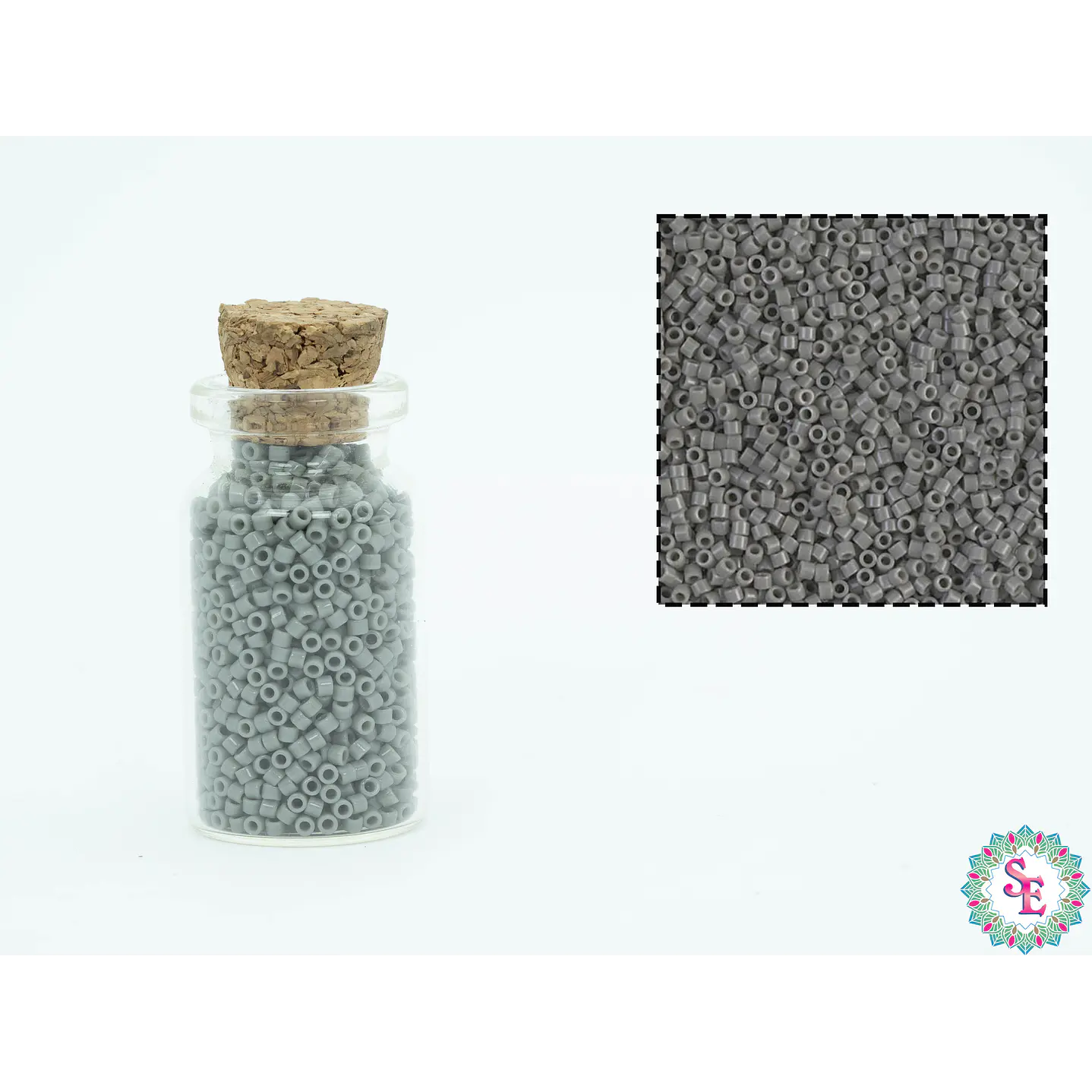 MIYUKI DELICA 11/0 OPAQUE GREY  DB0731 X 10 GRAMOS  2