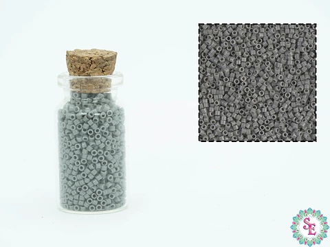 MIYUKI DELICA 11/0 OPAQUE GREY  DB0731 X 10 GRAMOS 