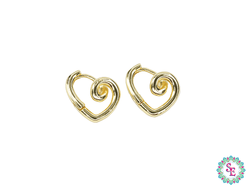 RODIO TERMIN DORAD CANDONGA 14MM CORAZON LISO