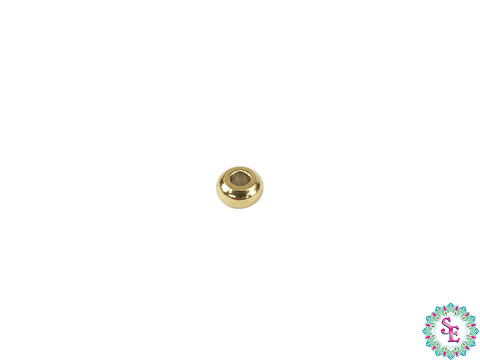 ACERO DORADO SEPARADOR DISCO 4MM