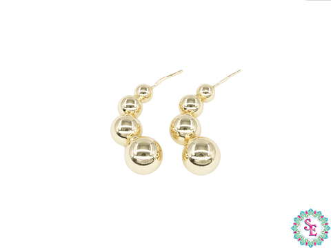 RODIO TERMINADO DORADO TOPO 29 BALINES 4 32MM