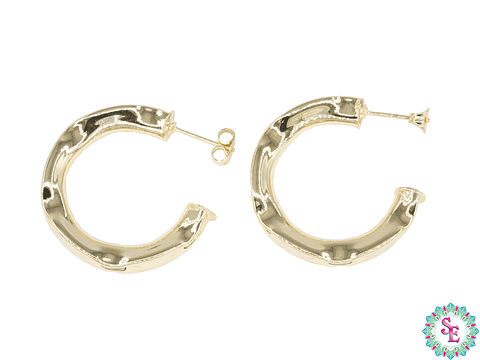 RODIO TERMINADO DORADO TOPO 36 AMORFO 30MM