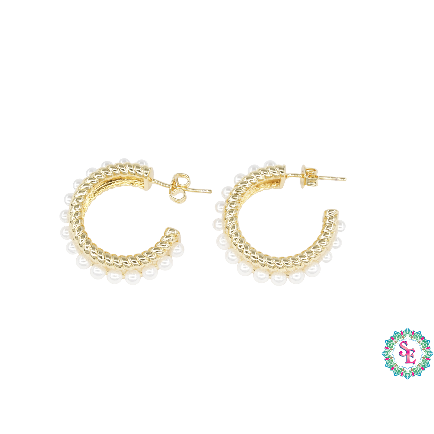 RODIO TERMINADO DORADO TOPO 43 PERLAS 25*8MM 1