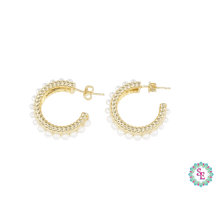 RODIO TERMINADO DORADO TOPO 43 PERLAS 25*8MM 1