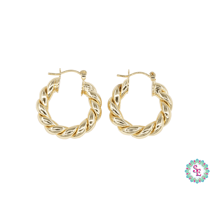 RODIO TERMINADO DORAD CANDONGA  ENTORCHADA 25*5MM 1