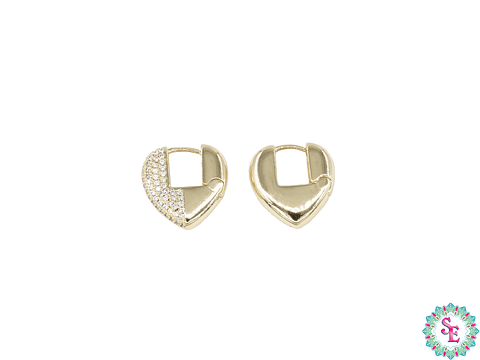 RODIO TERMINADO DORADO CANDONGA CORAZON CIRCON