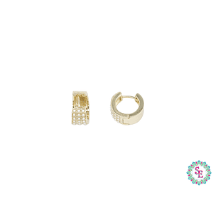 RODIO TERMIN DORAD CANDONGA LISA PERLAS 15*7MM 