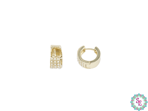 RODIO TERMIN DORAD CANDONGA LISA PERLAS 15*7MM 