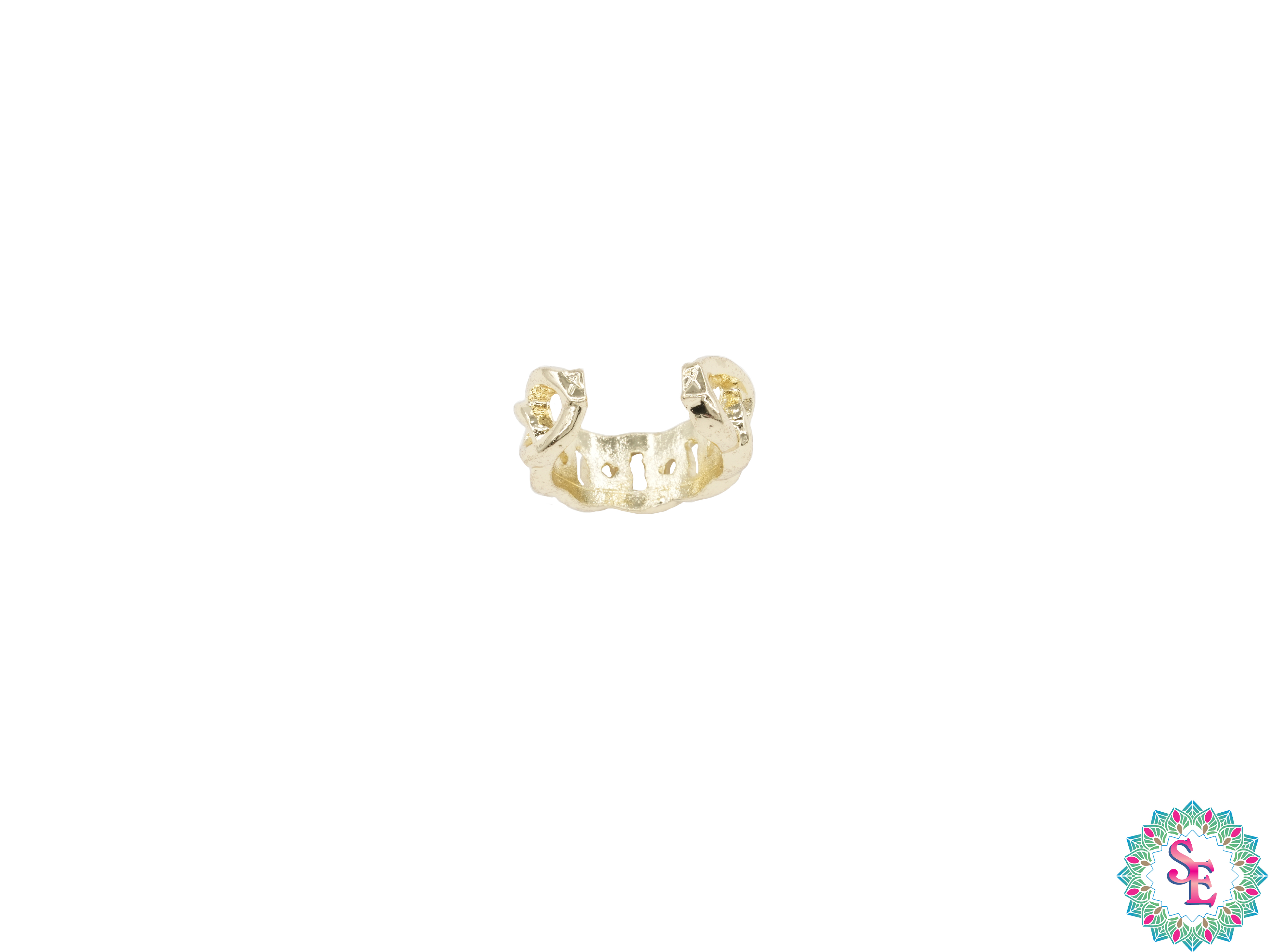 RODIO DORADO EARCUFF 7 ESLABON 16*6MM 1