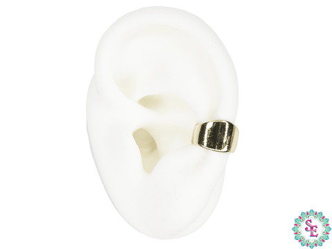 RODIO DORADO EARCUFF LISO 11*8MM