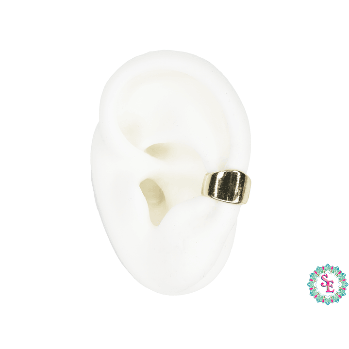 RODIO DORADO EARCUFF LISO 11*8MM 1