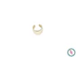 RODIO DORADO EARCUFF LISO 11*8MM - Miniatura 2