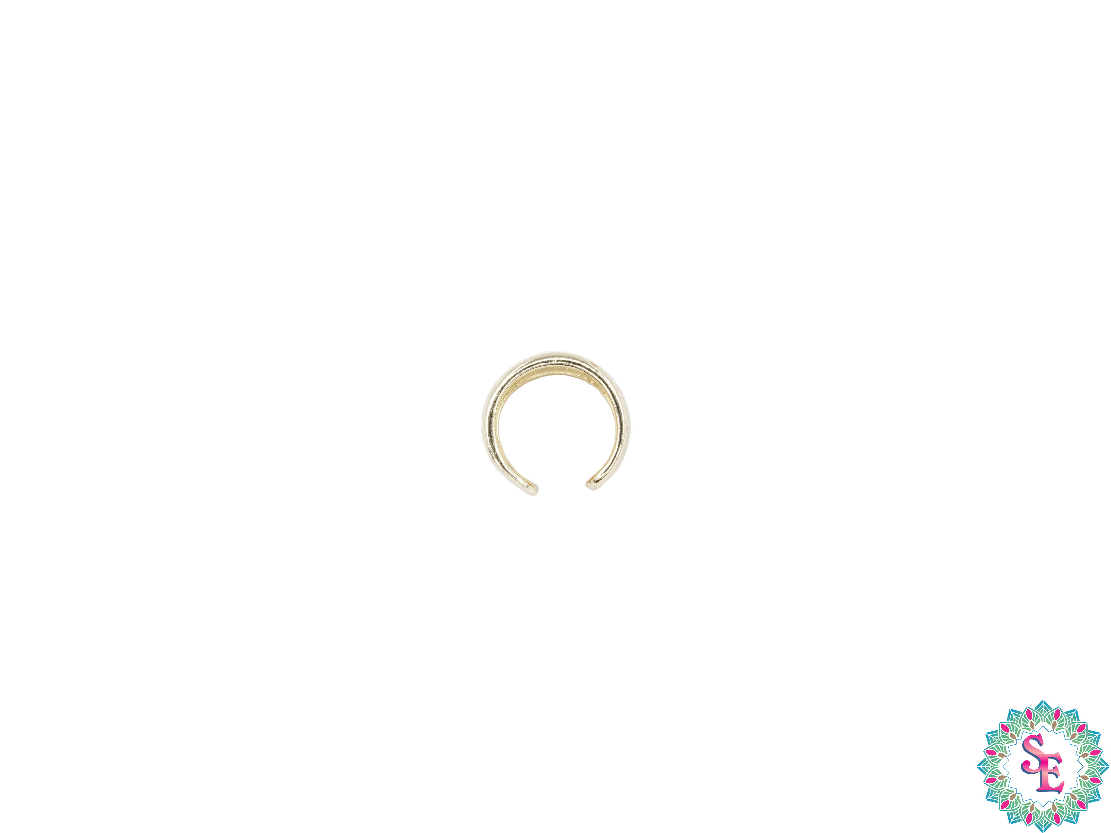 RODIO DORADO EARCUFF LISO 11*8MM 3