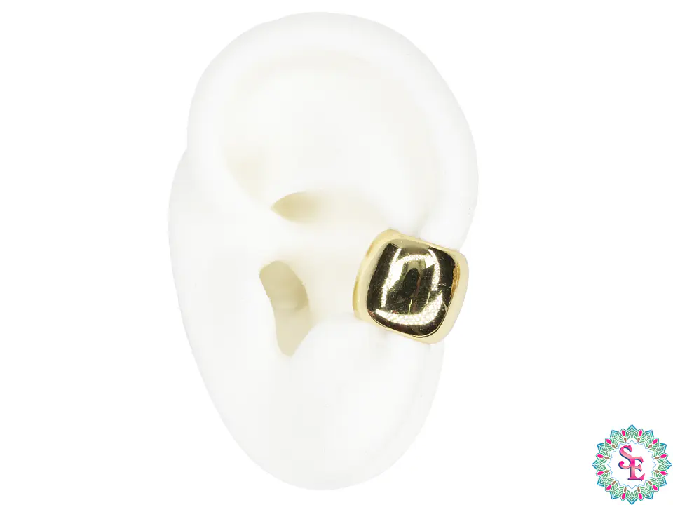 RODIO DORADO EARCUFF LISO 14*12.5MM 1