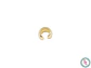 RODIO DORADO EARCUFF LISO 14*12.5MM - Miniatura 3