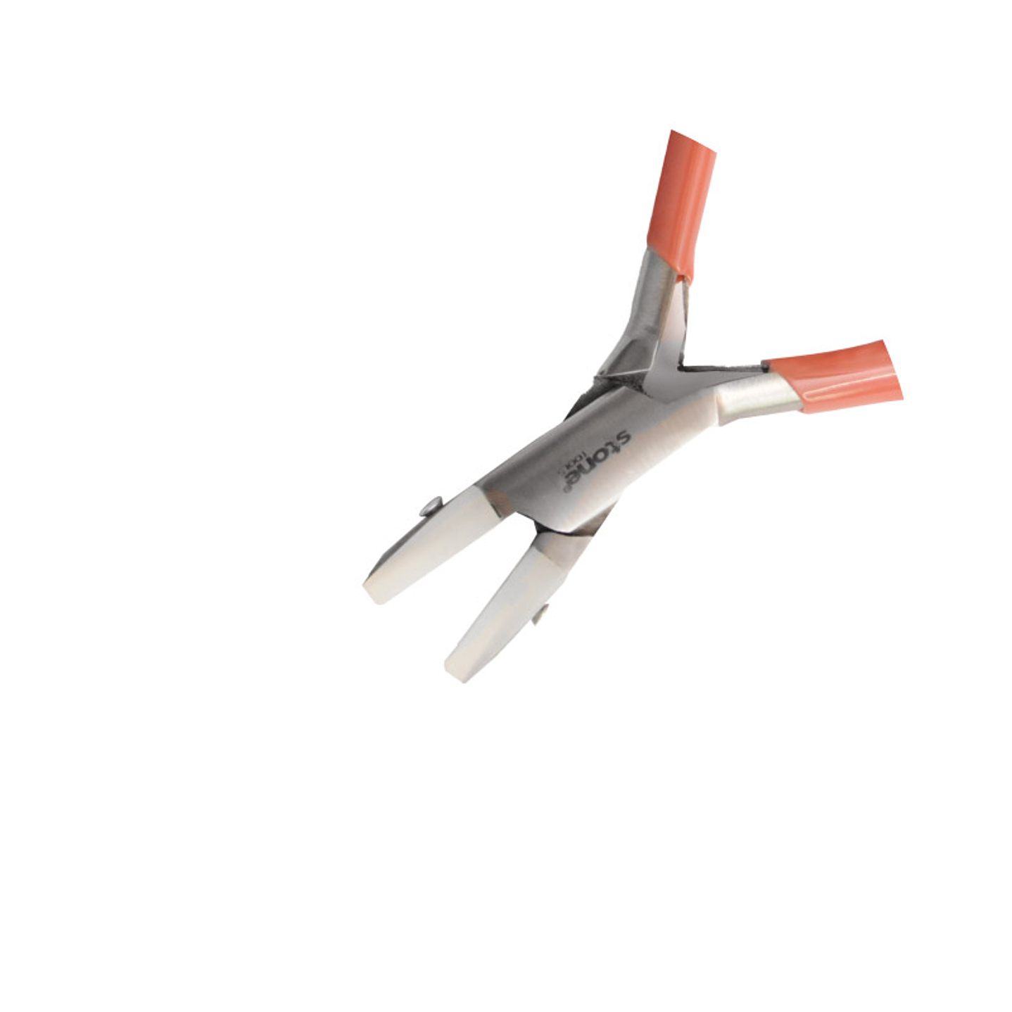 HERRAMIENTA STONE ACERO INOXIDABLE PINZA PUNTA NYLON PLR-330 12.5CM  3
