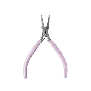 HERRAMIENTA STONE ACERO INOXIDABLE PINZA PUNTA PLANA PLR-114 11.5CM