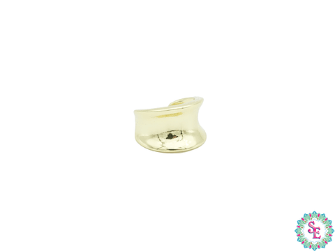 RODIO DORADO EARCUFF LISO  13*8.5MM