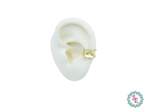 RODIO DORADO EARCUFF LISO  13*8.5MM