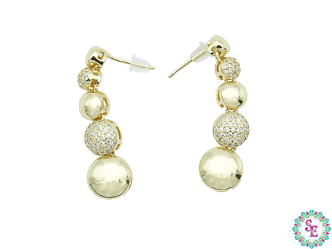 RODIO TERMI DORADO TOPO 58 CIRCON 5 CIRCULOS