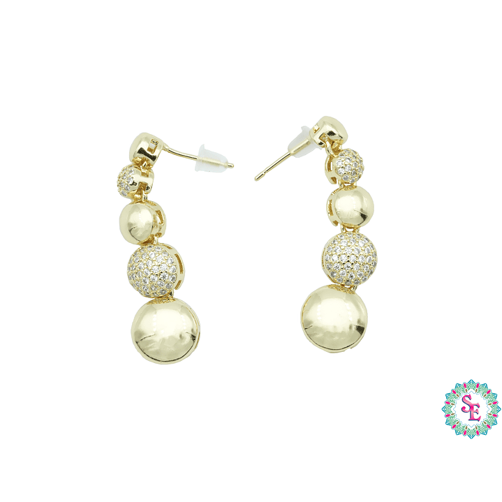 RODIO TERMI DORADO TOPO 58 CIRCON 5 CIRCULOS 2