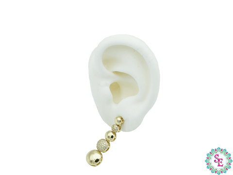 RODIO TERMI DORADO TOPO 58 CIRCON 5 CIRCULOS