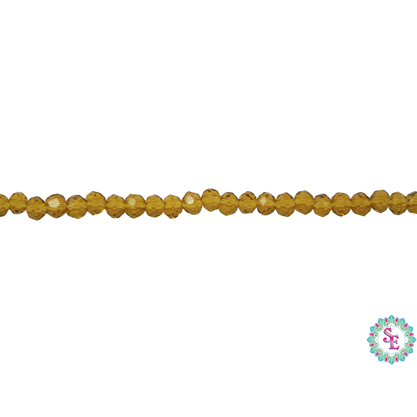 CRISTAL MURANO # 3MM CAFE  TRASPARENTE 1