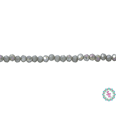 CRISTAL MURANO # 3MM GRIS MATE AB