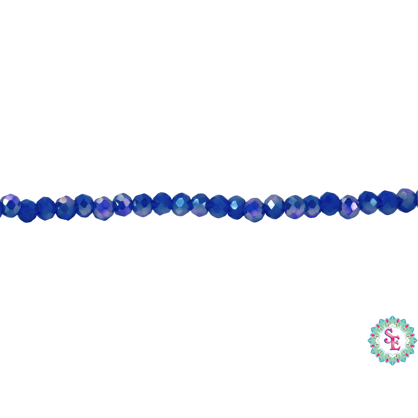 CRISTAL MURANO # 3MM AZUL REY AB TRANSPARENTE  1