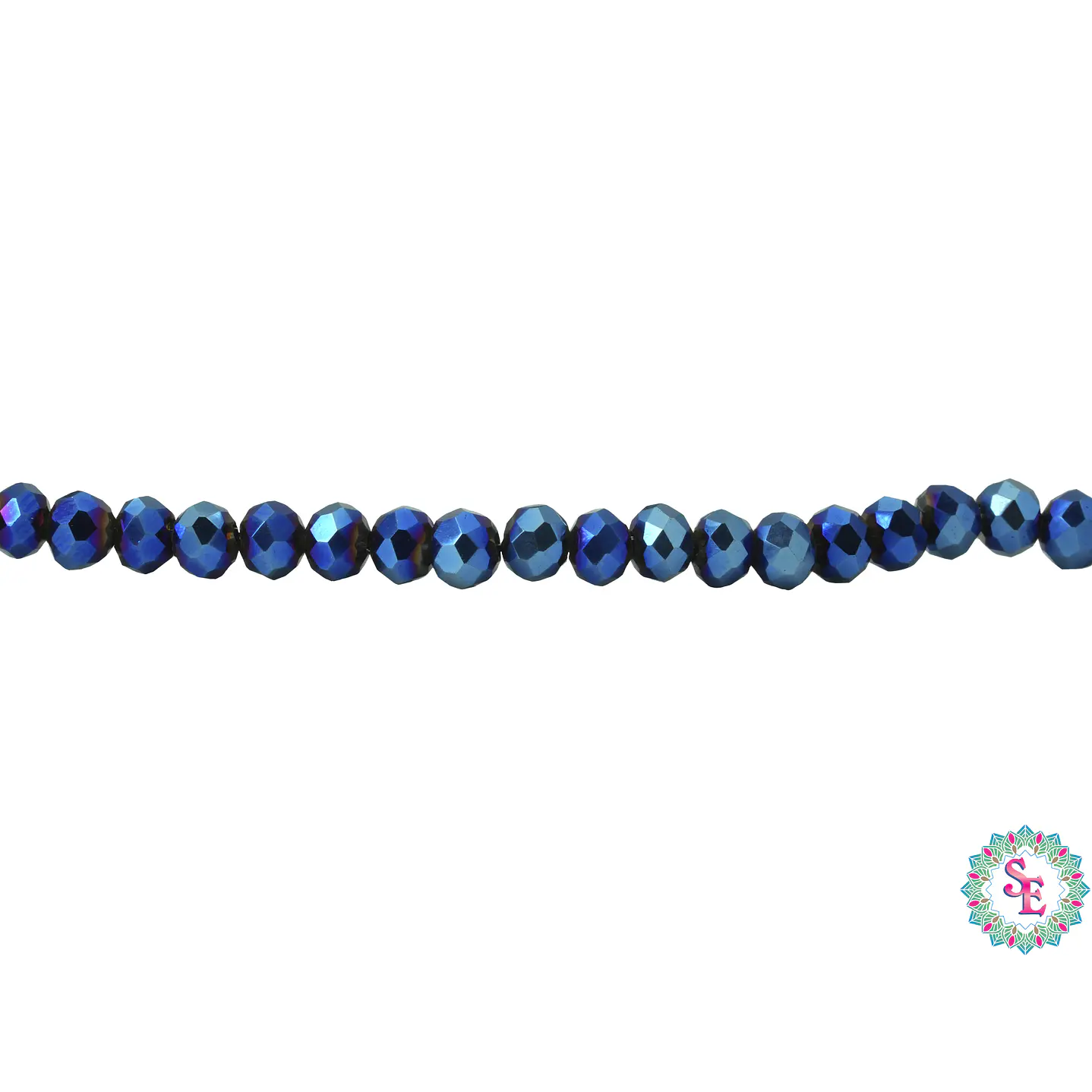 CRISTAL MURANO # 4MM AZUL  ELECTRICO  1