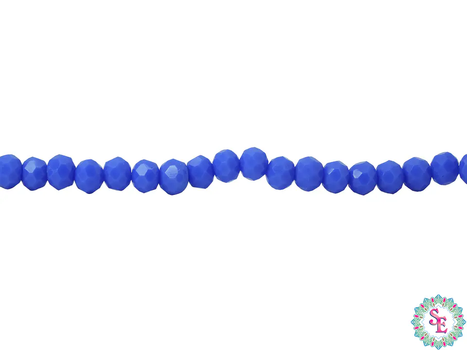 CRISTAL MURANO # 4MM AZUL LAPISLAZURI MATE  1