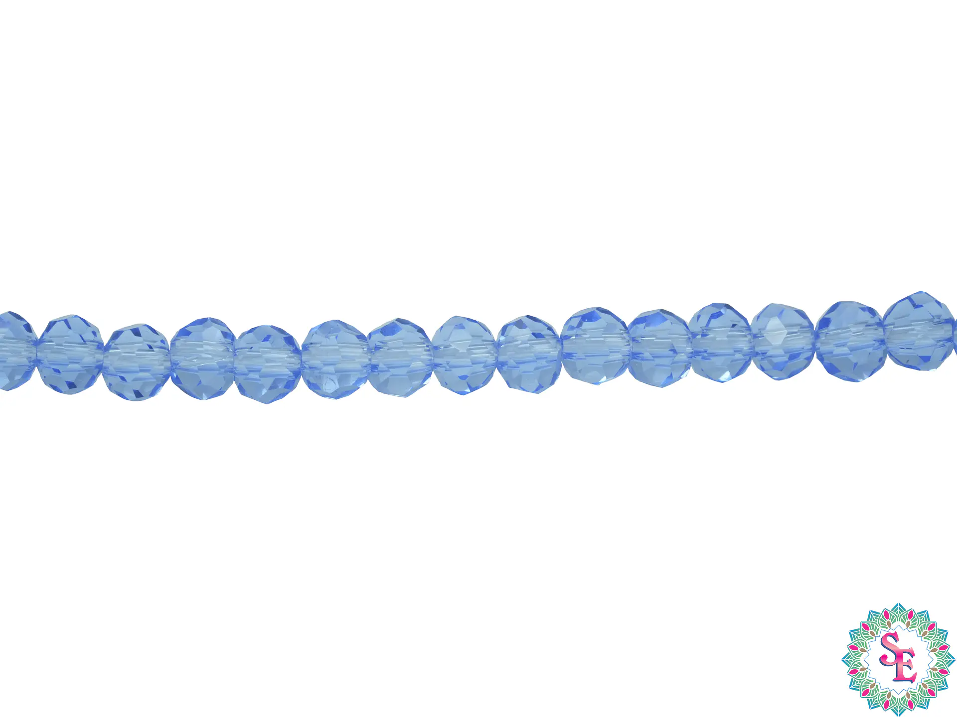 CRISTAL MURANO # 4MM AZUL COBALTO TRANSPARENTE 1