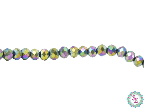 CRISTAL MURANO # 4MM IRISADO ELECTRICO
