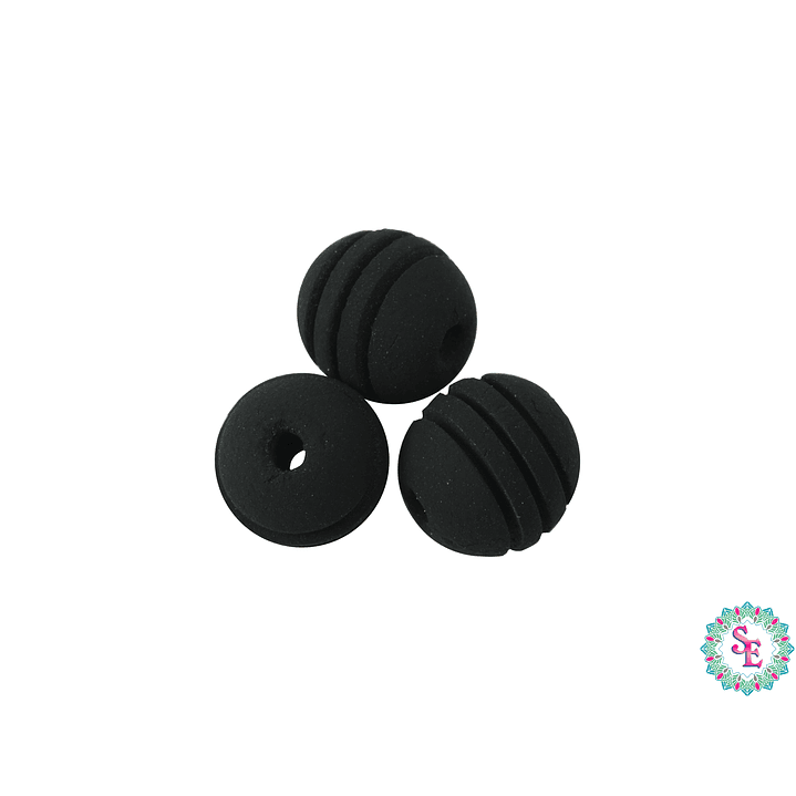 NEOPRENO NEGRO RAYADO # 8MM 1