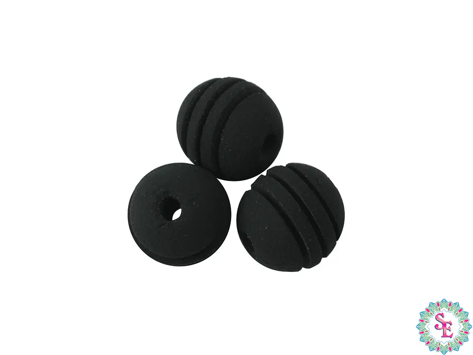 NEOPRENO NEGRO RAYADO # 8MM 1
